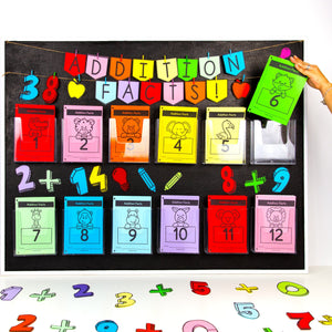 Addition Math Facts Mini Books MEGA BUNDLE Numbers 1 to 20