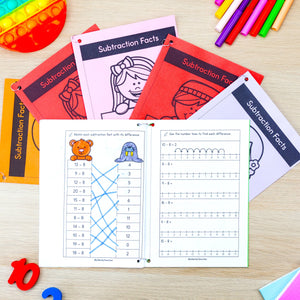 Buy3Get1 FREE B17 - Addition, Subtraction, Multiplication & Division Mini Books