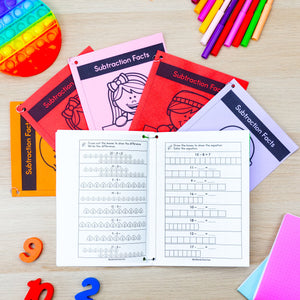 Buy3Get1 FREE B17 - Addition, Subtraction, Multiplication & Division Mini Books