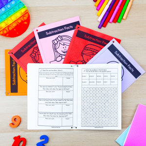 Buy3Get1 FREE B17 - Addition, Subtraction, Multiplication & Division Mini Books