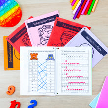 Load image into Gallery viewer, Subtraction Facts Mini Books MEGA BUNDLE Numbers 0 to 12