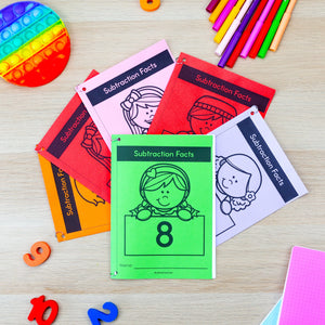 Buy3Get1 FREE B17 - Addition, Subtraction, Multiplication & Division Mini Books