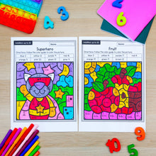 Load image into Gallery viewer, 1000+ Color by Number Worksheets - Addition &amp; Subtraction within 20 - YEAR-LONG BUNDLE