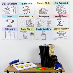 Life Skill of the Week - Posters, Activities & Homework