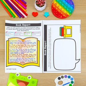 Paragraph of the Week + Graphic Organizers - Editable