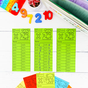 Math Fluency Race Kit – Addition, Subtraction, Multiplication, Division