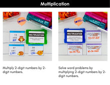 Load image into Gallery viewer, Multiplication - 5th Grade Math Task Cards - CCSS Aligned