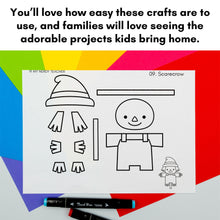 Load image into Gallery viewer, One Page Crafts + Directed Drawing YEAR-LONG BUNDLE