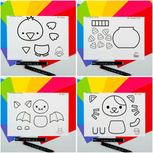 Load image into Gallery viewer, One Page Crafts + Directed Drawing YEAR-LONG BUNDLE