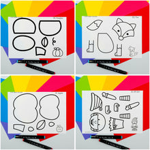 Load image into Gallery viewer, One Page Crafts + Directed Drawing YEAR-LONG BUNDLE
