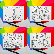 Load image into Gallery viewer, One Page Crafts + Directed Drawing YEAR-LONG BUNDLE