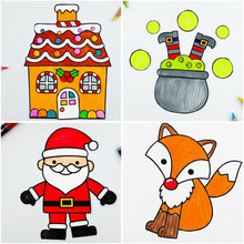 Load image into Gallery viewer, One Page Crafts + Directed Drawing YEAR-LONG BUNDLE