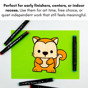 One Page Crafts + Directed Drawing YEAR-LONG BUNDLE