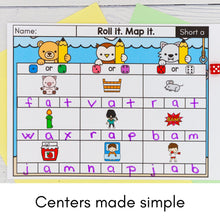 Load image into Gallery viewer, 360 CVC Word Games - No Prep Literacy Centers BUNDLE