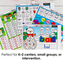 Load image into Gallery viewer, 360 CVC Word Games - No Prep Literacy Centers BUNDLE