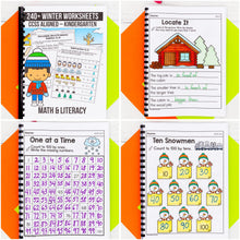 Load image into Gallery viewer, Buy 3 Get 1 FREE Bundle — Kindergarten Math Essentials Pack