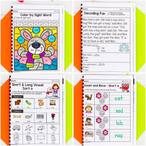 Buy 3 Get 1 FREE Bundle — Kindergarten Math Essentials Pack