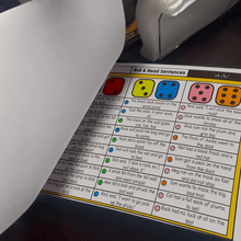 Load image into Gallery viewer, 4,000+ Decodable Sentences | Roll &amp; Read Phonics Fluency Practice