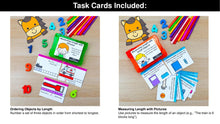 Load image into Gallery viewer, Measurement - 1st Grade Math Task Cards, Centers, Games - CCSS Aligned
