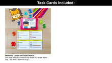 Load image into Gallery viewer, Measurement - 1st Grade Math Task Cards, Centers, Games - CCSS Aligned