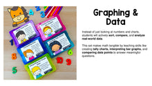 Load image into Gallery viewer, Graphing &amp; Data - 1st Grade Math Task Cards, Centers, Games - CCSS Aligned