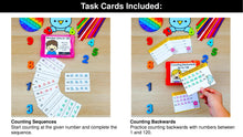 Load image into Gallery viewer, Counting to 120 - 1st Grade Math Task Cards, Centers, Games - CCSS Aligned