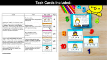 Load image into Gallery viewer, Word Problems - 1st Grade Math Task Cards, Centers, Games - CCSS Aligned
