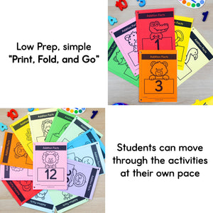 Buy3Get1 FREE B17 - Addition, Subtraction, Multiplication & Division Mini Books