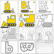 Load image into Gallery viewer, Alphabet Beginning Sounds Worksheets &amp; Crafts MEGA BUNDLE