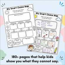 Load image into Gallery viewer, 180+  Art Therapy Worksheets for Kids: Printable Pages to Help Kids Draw Out Big Feelings