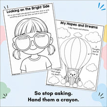 Load image into Gallery viewer, 180+  Art Therapy Worksheets for Kids: Printable Pages to Help Kids Draw Out Big Feelings