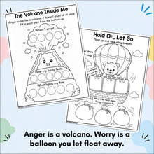 Load image into Gallery viewer, 180+  Art Therapy Worksheets for Kids: Printable Pages to Help Kids Draw Out Big Feelings
