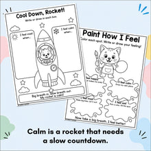 Load image into Gallery viewer, 180+  Art Therapy Worksheets for Kids: Printable Pages to Help Kids Draw Out Big Feelings