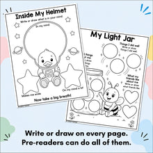Load image into Gallery viewer, 180+  Art Therapy Worksheets for Kids: Printable Pages to Help Kids Draw Out Big Feelings