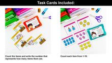 Load image into Gallery viewer, Numbers 1 To 10 Kindergarten Math Task Cards - CCSS Aligned