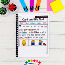 Load image into Gallery viewer, 50 R-Controlled Vowels Decodable Read &amp; Sequence Phonics Passages