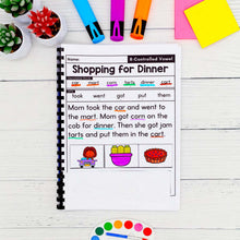Load image into Gallery viewer, 50 R-Controlled Vowels Decodable Read &amp; Sequence Phonics Passages