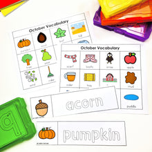 Load image into Gallery viewer, October - Kindergarten Morning Bins