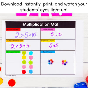800+ Math Mats and Graphic Organizers MEGA BUNDLE - 1st to 4th Grade ...