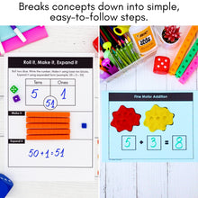 Load image into Gallery viewer, 137 Kindergarten &amp; 1st Grade Math Mats and Graphic Organizers (Included in 800+ Math Mats MEGA BUNDLE)