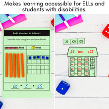 Load image into Gallery viewer, 137 Kindergarten &amp; 1st Grade Math Mats and Graphic Organizers (Included in 800+ Math Mats MEGA BUNDLE)