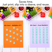Load image into Gallery viewer, 137 Kindergarten &amp; 1st Grade Math Mats and Graphic Organizers (Included in 800+ Math Mats MEGA BUNDLE)