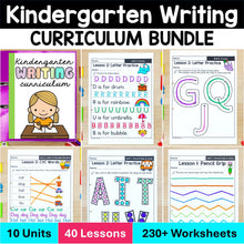 Load image into Gallery viewer, Kindergarten Writing Curriculum BUNDLE