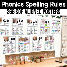 Load image into Gallery viewer, Phonics Spelling Rules Posters and Anchor Charts - SOR Aligned