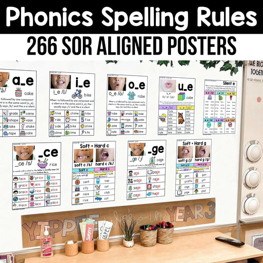 Phonics Spelling Rules Preview 1