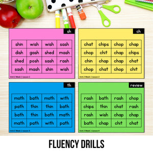 Buy3Get1 FREE B12 - Beginning Sounds, Digraphs and Blends, Roll and Read, Write the Room