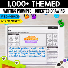 Load image into Gallery viewer, 1,000 Writing Prompts + Directed Drawing YEAR-LONG BUNDLE