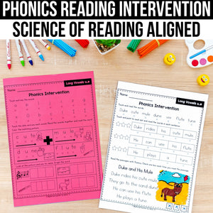 Buy3Get1 FREE B1 - SOR Decodable Passages, Reading Intervention, Blending and Segmenting