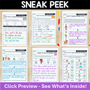 Kindergarten Writing Curriculum BUNDLE