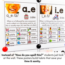 Load image into Gallery viewer, Phonics Spelling Rules Posters and Anchor Charts - SOR Aligned